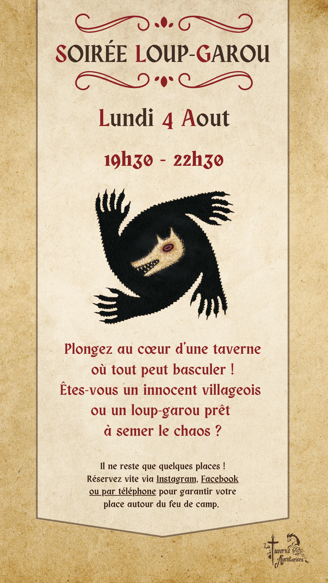 Soiree Loup Garou (Aout)